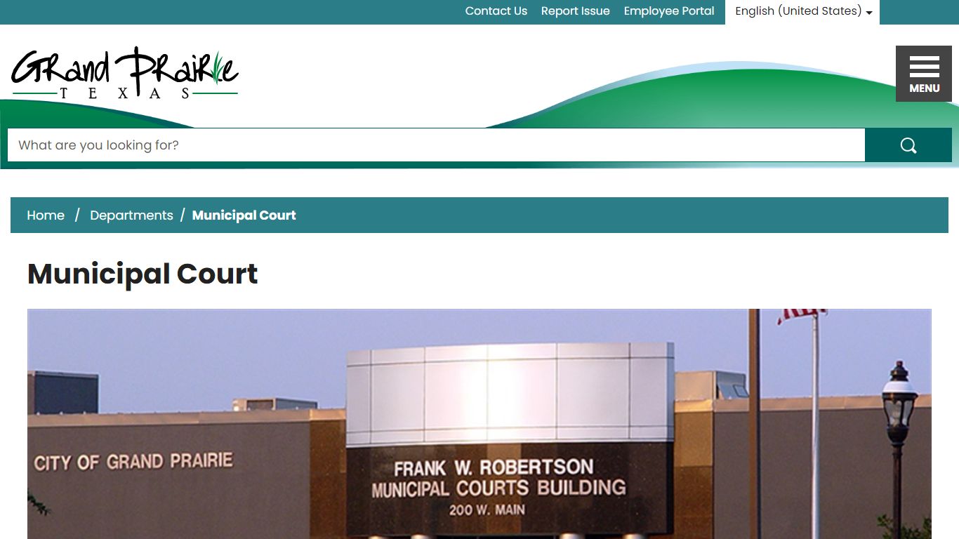 Municipal Court City of Grand Prairie - gptx